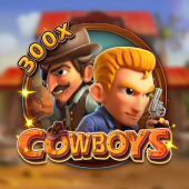 Cowboys western outlaw slot cover